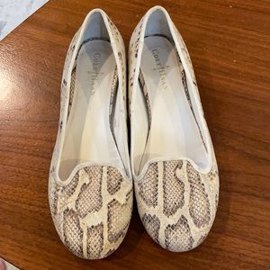 Cole Haan Women’s snakeskin loafers